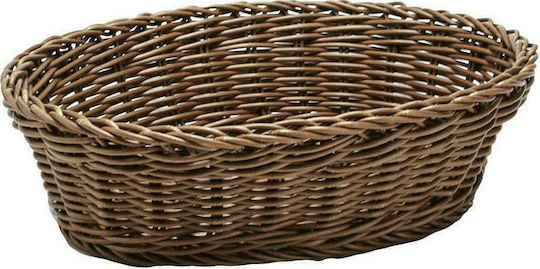 GTSA Καλάθι Ψωμιού Πλαστικό Μπεζ 25x20x8cm