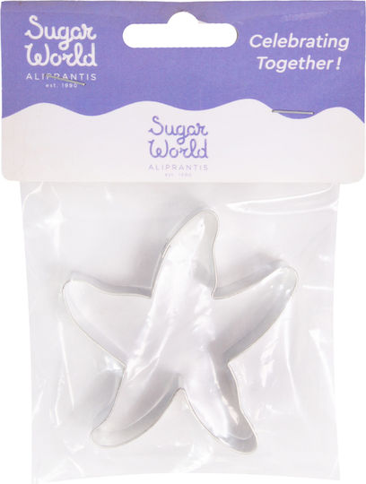 Sugar World Кутия за изрязване Звезда Металик