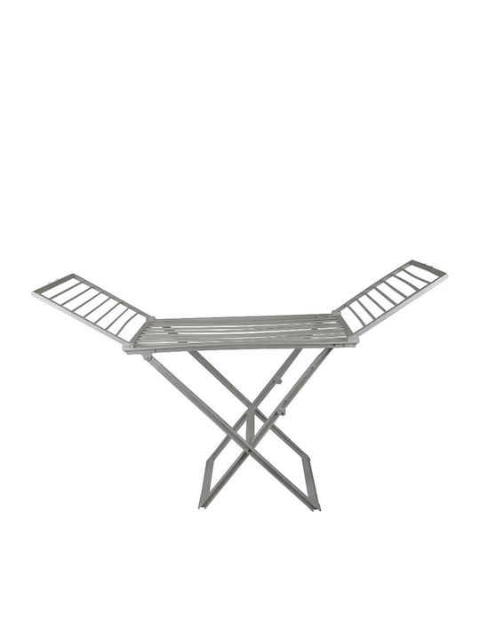 Sidirela Plastic Folding Floor Clothes Drying Rack with Hanging Length 20m
