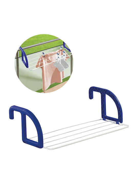 Leifheit Classic 25 Plastic Hanging Balcony Railings with Hanging Length 2.5m