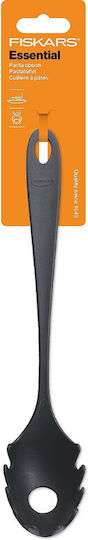 Fiskars Deep Pasta Colander Spoon Made of Black Silicone 28.5cm