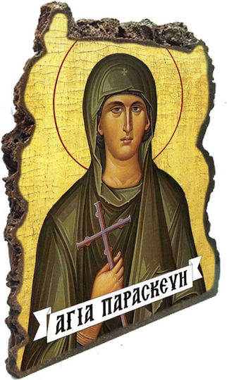 Saint Paraskevi Icon – Table Ceramic Stone 20cm