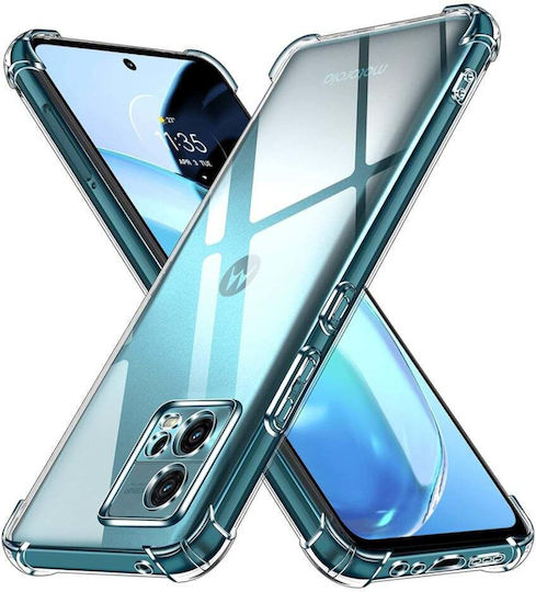 Back Cover Σιλικόνης Διάφανο (Moto G72)