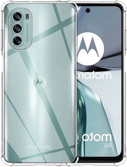 Back Cover Silicon Transparent (Moto G62 5G)