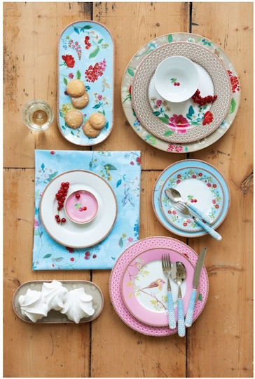 PiP Studio FLORAL Αυγοθήκη από Πορσελάνη Μπλε