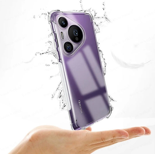 Umschlag Rückseite Silikon Transparent (Huawei Pura 70, SCHUTZ INNOVATION)