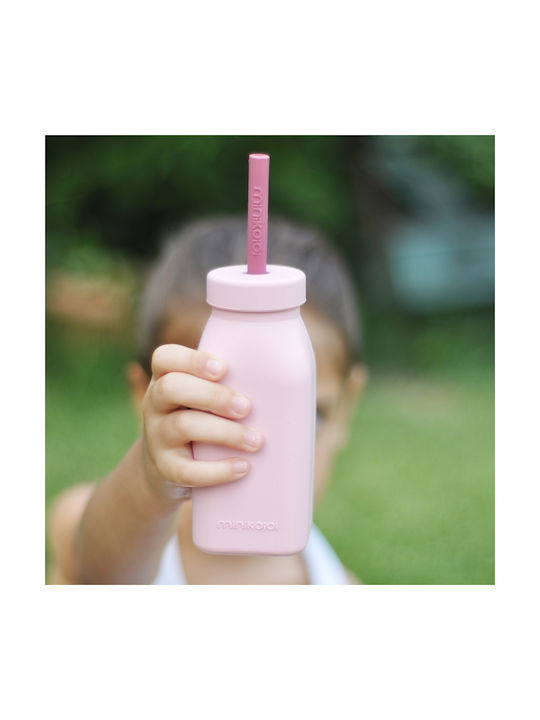 Minikoioi Flasche Wasser Kunststoff mit Schraubverschluss Gelb