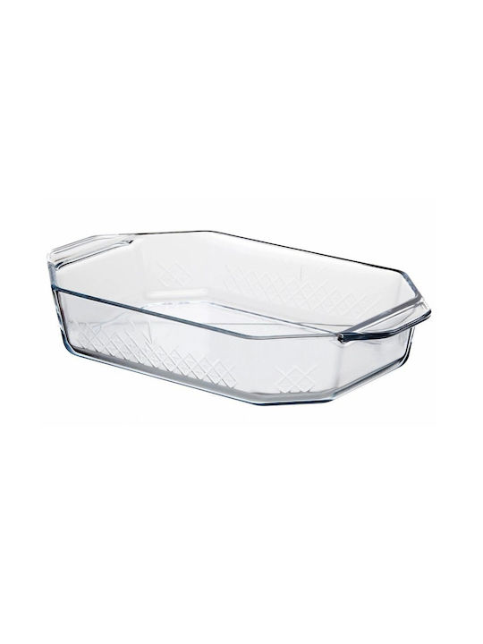 Espiel Borcam Glass Rectangular Heat-Resistant Cookware 2750ml