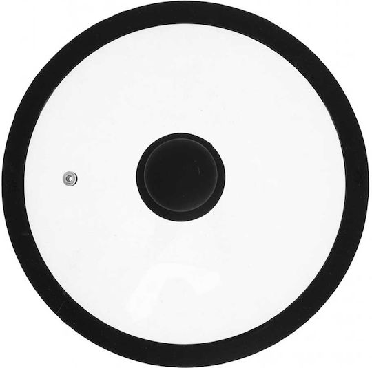 KING Hoff Καπάκι για Τηγάνι και Κατσαρόλα Γυάλινο 28cm KH-1277