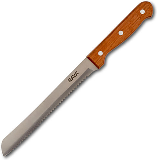 Nava Terrestrial Messer Für Brot Aus Rostfreiem Stahl 20cm