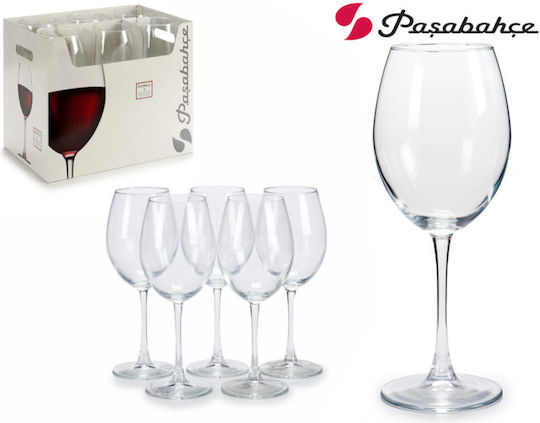 Enoteca Set 6 Rotweingläser Verpackung 615ml