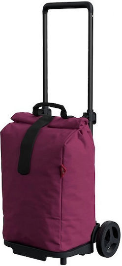 Sprinter Υφασμάτινο Καρότσι Λαϊκής Μπορντό 15x15x103cm