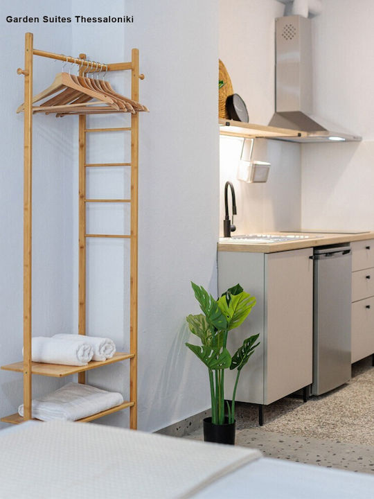 Next Κρεμάστρα Δαπέδου από Bamboo Καφέ 176cm
