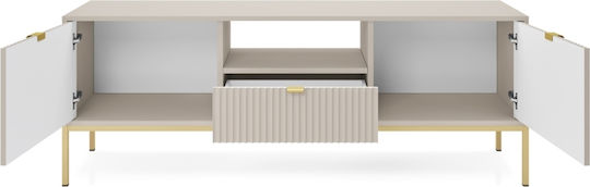 Έπιπλο Τηλεόρασης Nova Εκρού Μ154xΠ56xΥ39cm