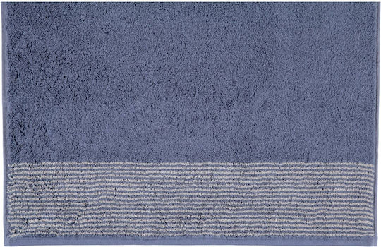 Pânză De Față 50x100 Cawo 590 Two-Tone Albastru Închis 50x1.00