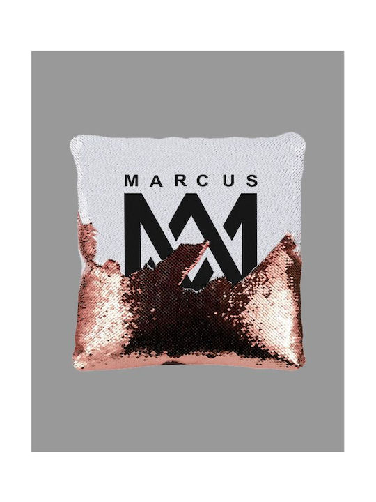 Marcus & Martinus Perna Cu Paiete 40x40 Cm Neagră