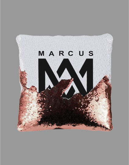 Marcus & Martinus Zierkissen Pouliés 40*40 Cm Gold