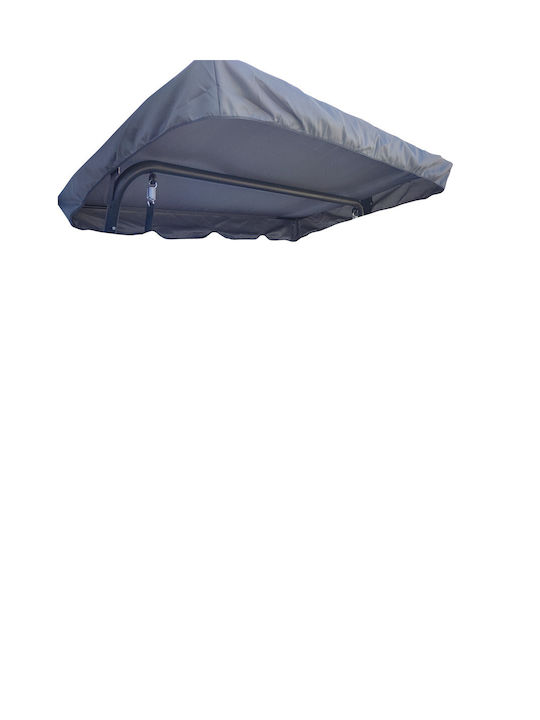 Gartenstuhlkissen Schaukel Dreisitzer Grau Tenda Dekorative Wasserdichte 260gm Polyester Stoff Plemona Set 4 Stück