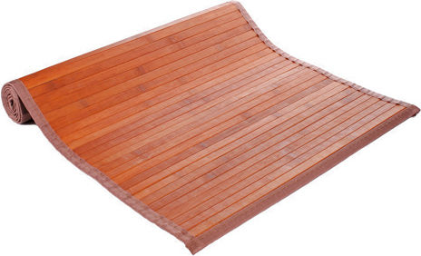 Ταπέτο Μπάνιου Bamboo 180cm 180x52x0cm Κόκκινο Oem Ταπέτο Μπάνιου Bamboo 180cm 180x52x0cm Κόκκινο Oem