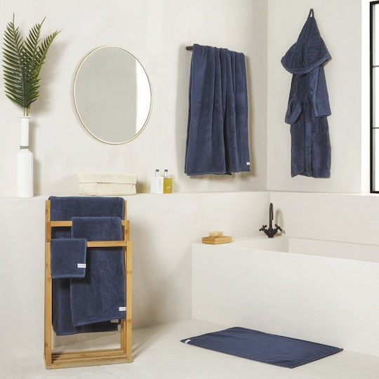 Bath Mats Hauz Modal 1000gsm 50x80 Insignia Blue