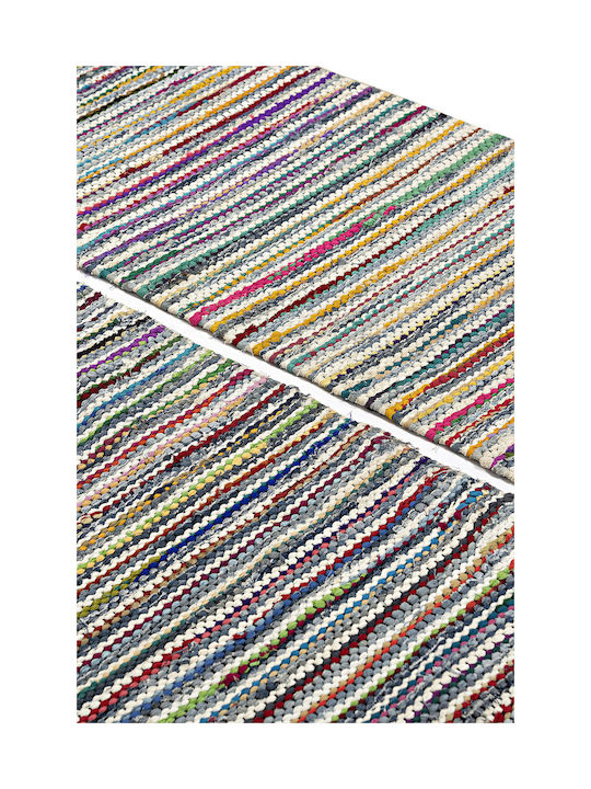 Covor de Sufragerie Sheva Runner Multicolore 70x240 100% Bumbac