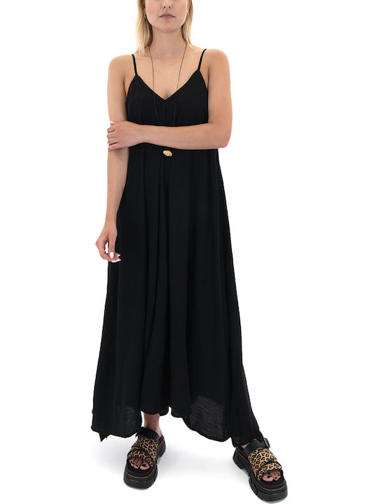 Summer Midi Dress Black