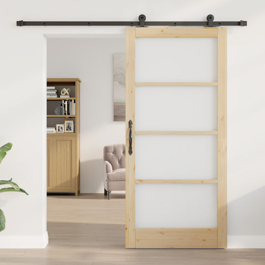 Vidaxl Sliding Door Material Set 'orkdal' 93x202 cm