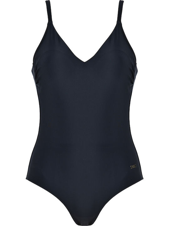 Costum De Baie Întreg Pentru Bust Mare Negru