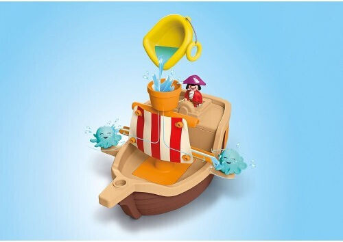 Playmobil Junior Peter Pan and the Pirate Ship of Captain Hook for 1-4 years old