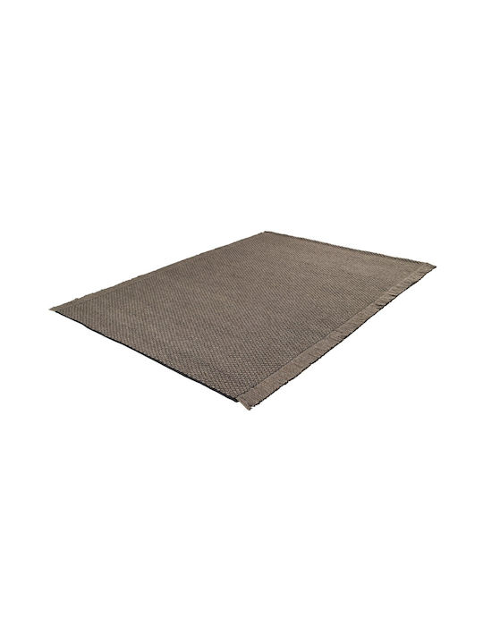 Wohnzimmer Teppich Combo 006 Beigebraun 100% Wolle 300x200 Casa Vogue