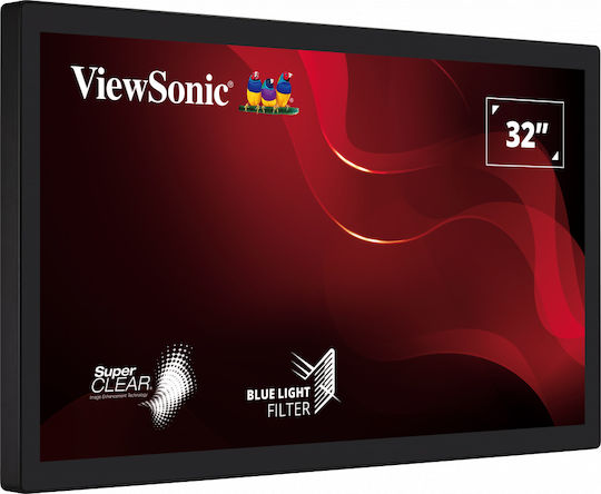Viewsonic TD3207 Public Display LED VA Full HD 32" με Οθόνη Αφής