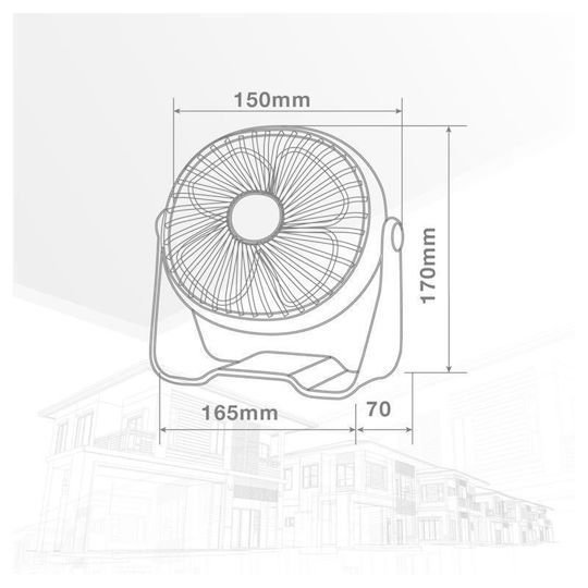 GSC Game World USB Ventilator 3W Türkis