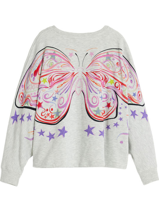 Παιδικό Φούτερ White Butterfly