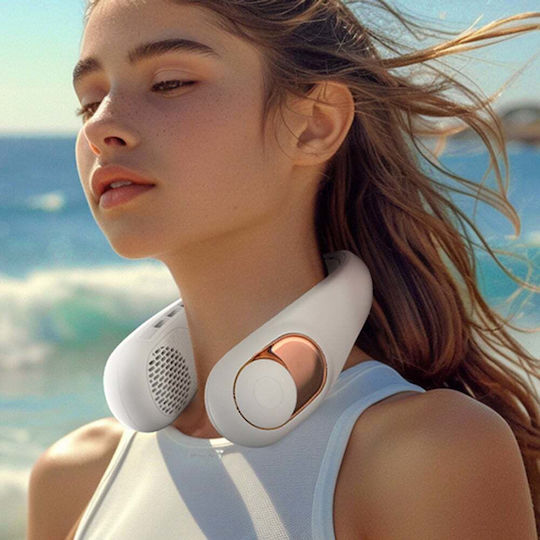 Techsuit Ανεμιστηράκι Λαιμού Χωρίς Πτερύγια Μπλε