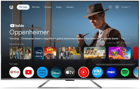 Sharp Smart Τηλεόραση 75" 4K UHD QLED 75GP7265E HDR (2024)