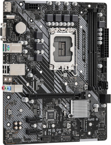 ASRock H610M-HDV/M.2 R2.0 Motherboard Micro ATX με Intel 1700 Socket 90-MXBJH0-A0UAYZ