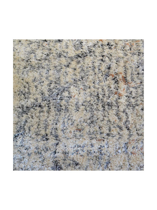 Covoare Tribal Shaggy Crem Gri 150x230cm Az818-150