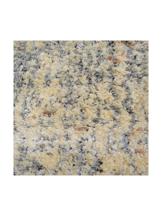 Covoare Tribal Shaggy Crem Gri 150x230cm Az818-150