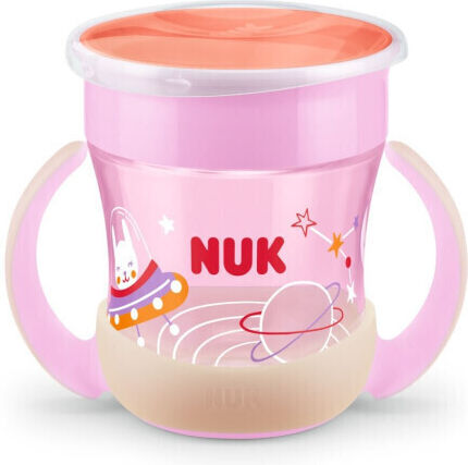 Nuk Baby Cup Mini Magic made of Plastic Pink 160ml for 6m+m+