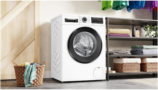 Bosch Πλυντήριο Ρούχων 9kg με Τεχνολογία Ατμού 1400 Στροφών Iron Assist WGG244Z5BY