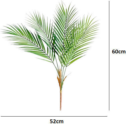 Τεχνητός Φοίνικας Αρέκα 60cm 5 Φυλ