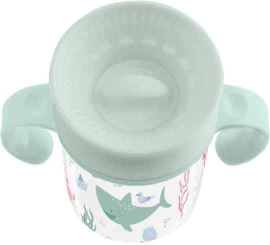 Kikka Boo Παιδικό Ποτηράκι από Σιλικόνη Πράσινο 300ml για 12m+