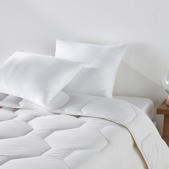 Σκληρό Μαξιλάρι Essentiel 2x50x70 Cm Σκληρό Μαξιλάρι Essentiel 2x50x70 Cm