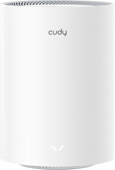 Cudy M1800 v2 Точка за Достъп с Mesh Wi‑Fi 6 Двулентов (2.4 и 5GHz) Двоен Комплект
