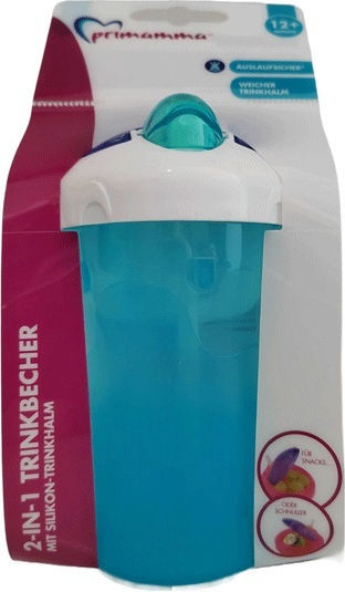 Mam Baby Cup made of Plastic Blue 280ml for 12m+m+