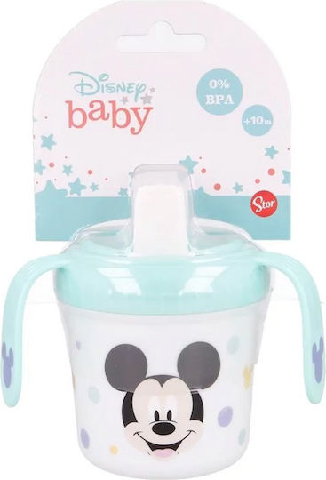 Stor Παιδικό Ποτηράκι "Cool Like Mickey" από Πλαστικό Γαλάζιο 250ml για 10m+