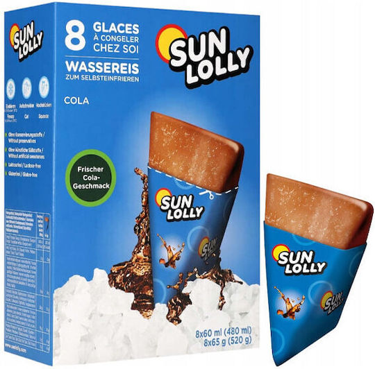 Sun Lolly Γρανίτα με Cola σε Φακελάκια / Sticks 480ml