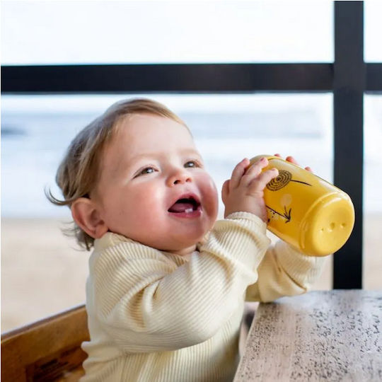 Tommee Tippee Παιδικό Ποτηράκι Sippee Cup από Σιλικόνη Πορτοκαλί 390ml για 12m+