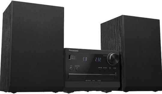 Panasonic Аудиосистема 2 SC-PM270EG-K 20W с Цифрови медии Player, WiFi и Bluetooth Сребрист