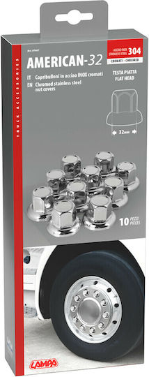 Lampa Παξιμάδια Μήκους 32mm για Κλειδί No 32 10τμχ
